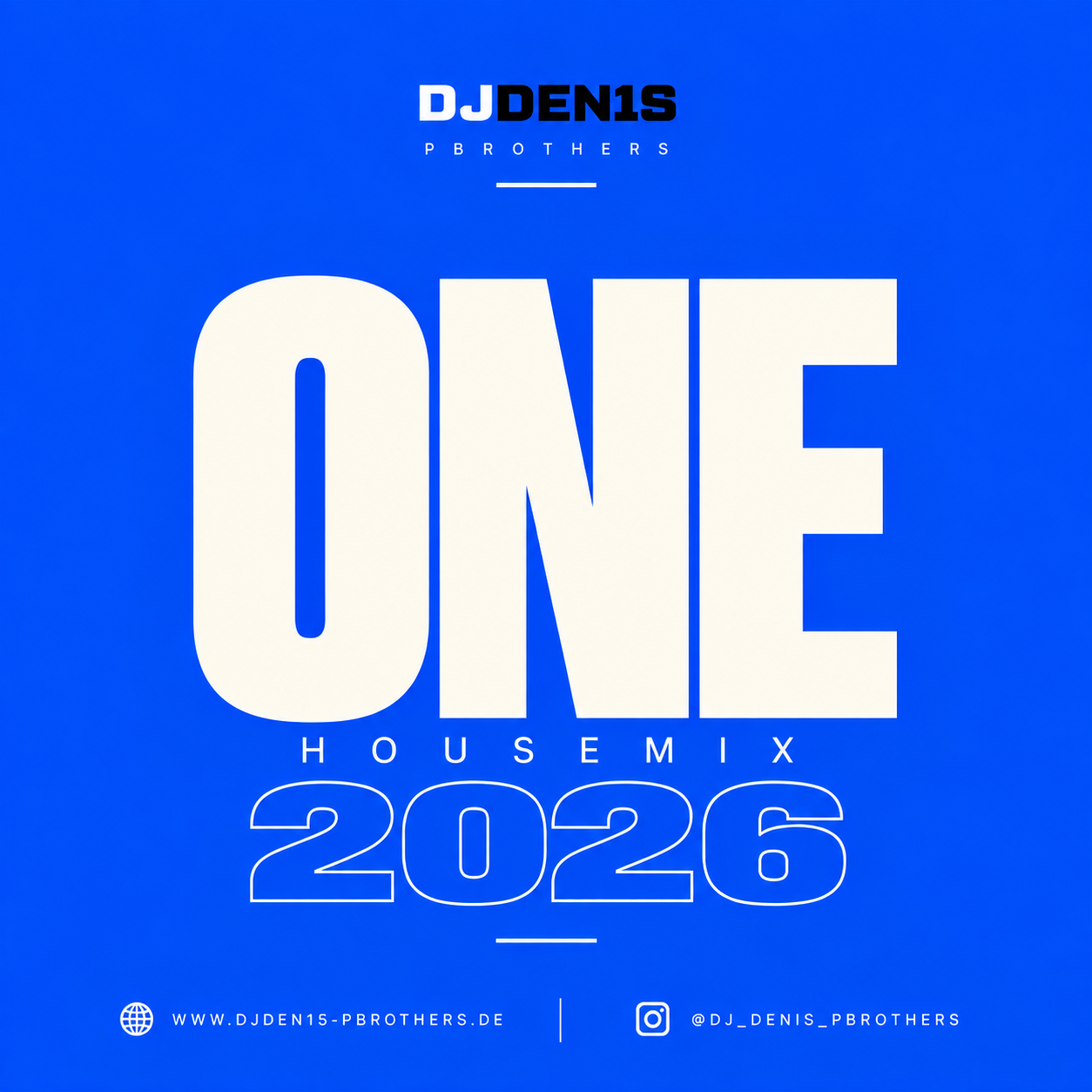 DJDEN1S – ONE Housemix 2026 Cover